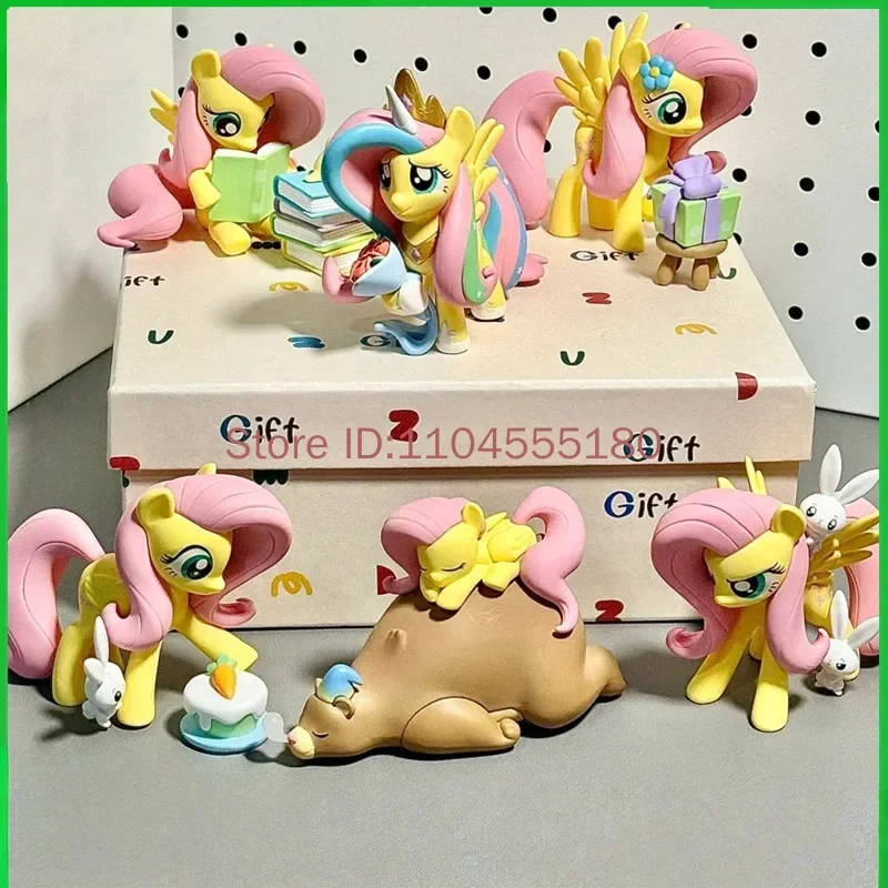 

Funism My Little Pony Sweet Diary Series Fluttershy Blind Box Figure Collectible Desktop Ornament Gifts for Girls Toy & Hobbies