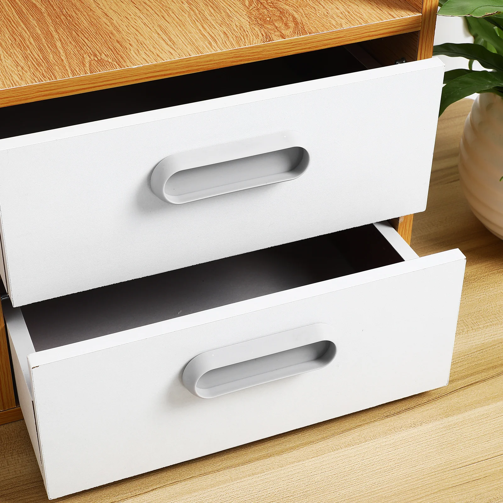 

10pcs Door Window H Pulls ABS Blue Gray Black White Adhesive Sliding Cabinet No Drill niture Knobs Closet Barn Cupboard