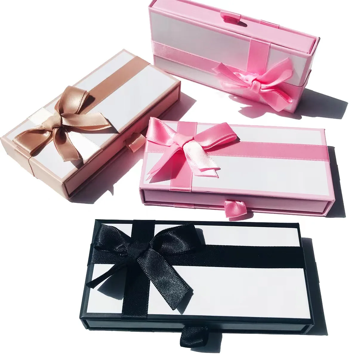 New Hotsale Eyelash Package Empty Eyelash Box/Case/Package Factory Supply Private Label Eyelash Box for 1 Pair  Eyelash