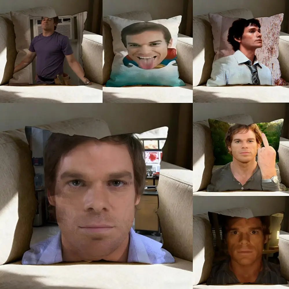 Dd-exter Tv Show Pillow Case Pillowcase, Double-sided Printed, Sofa Cushion, Bedroom Headboard Pillow