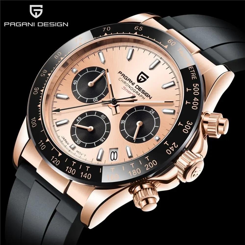 

2024 Watch Men Quartz Top Brand Luxury Automatic Date Wristwatch for Men Waterproof Sport Chronograph Clock Mans reloj hombre