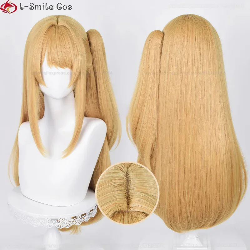 ss13Hoshino تأثيري أنيمي روبي Hoshino روبي 70 سنتيمتر مستقيم مقاومة للحرارة الاصطناعية باروكات الحفلات + غطاء شعر مستعار