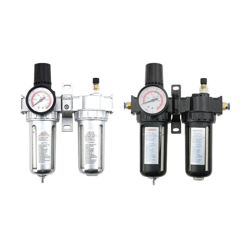 Air Treatment Filter Double Water Grid Duplex Piece Oil-Water Separator Pneumatic Components