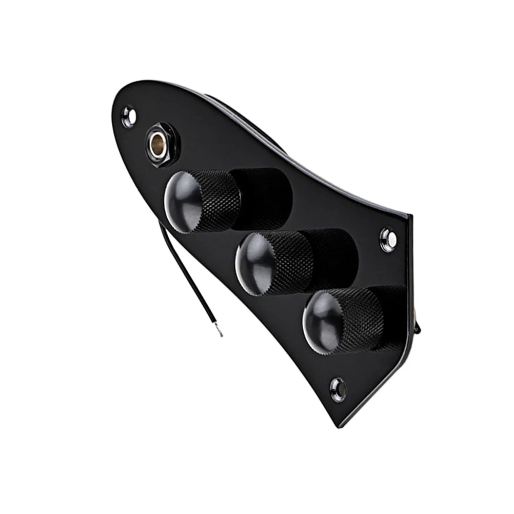 

Iron Guitar Control Plate Circuit Board Electric Supplies Black Parts Durable Lightweight Easy Installation
