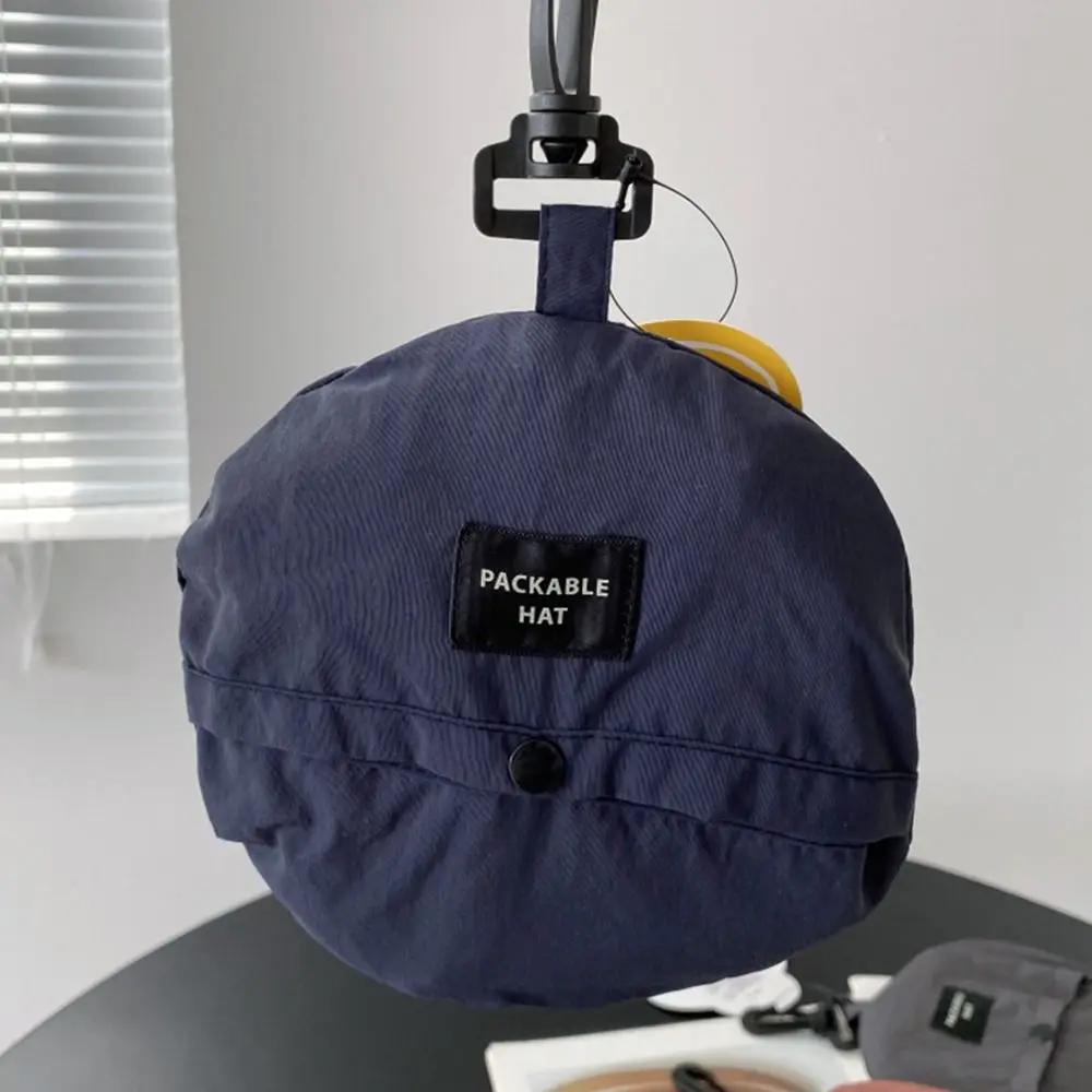 Summer Waterproof Bucket Hat Quick-drying Storage Bag Sun Hat Portable Sun Protection Panama Cap Mountaineering