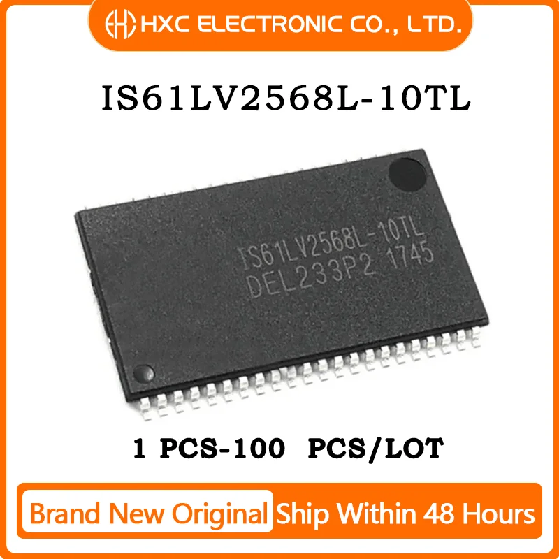 

5/10/50/100PCS 100% NEW IS61LV6416-10TLI IS61LV2568L-10TL TSOP44 CHIP