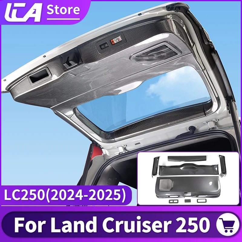 For Toyota Land Cruiser 250 2024 2025 Prado LC250 1958 First Edition FJ250 Tailgate/Trunk Protection Plate,Interior Accessories