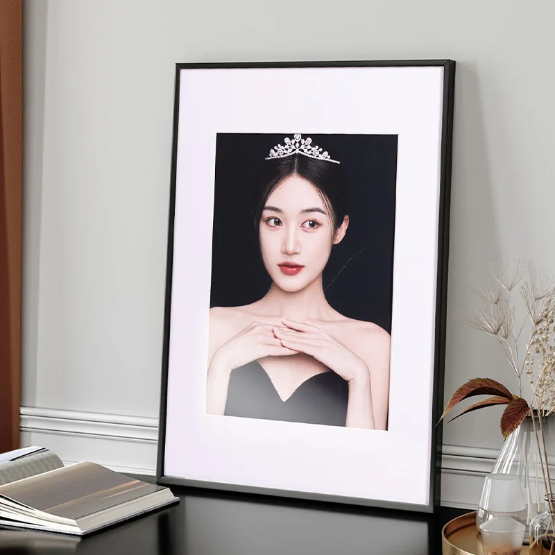 Aluminum Alloy Photo Frame Not Easily Deformed Moisture-proof Anti-corrosion Living Room Bedroom Tabletop Decoration Photo Wall