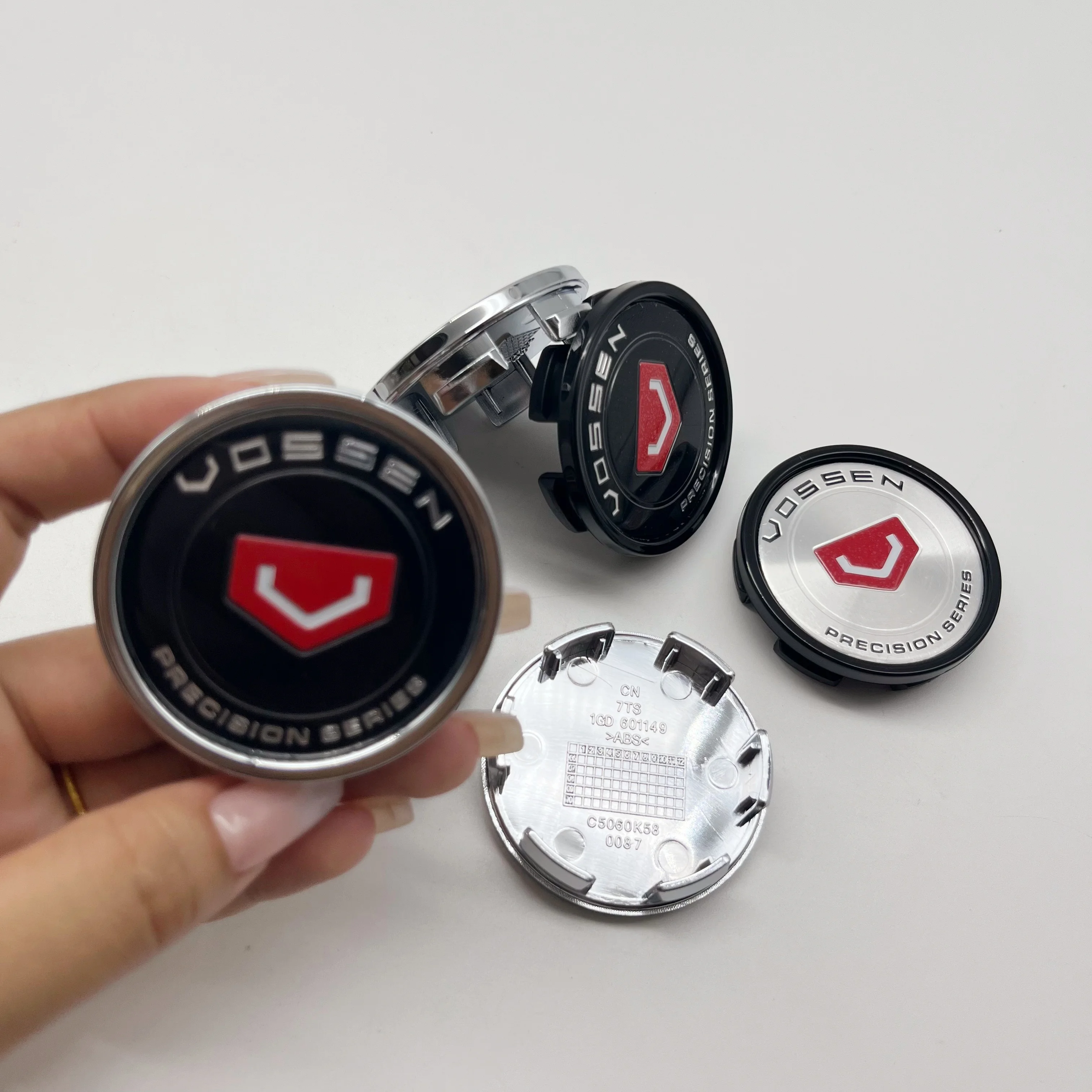 

4pcs/Set 3D Car Wheel Hubcaps Car Wheel Center Cover Caps 58mm K58 Cap ForVOSSEN Emblem Logo Auto Styling Decoration Accessories