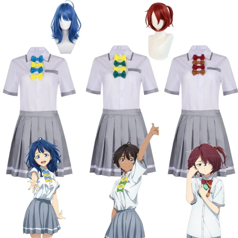 

Heroines Anna Yanami Lemon Yakishio Chika Komari Cosplay Costume Makeine Anime Character Outfit Full Set For Cosplay Event