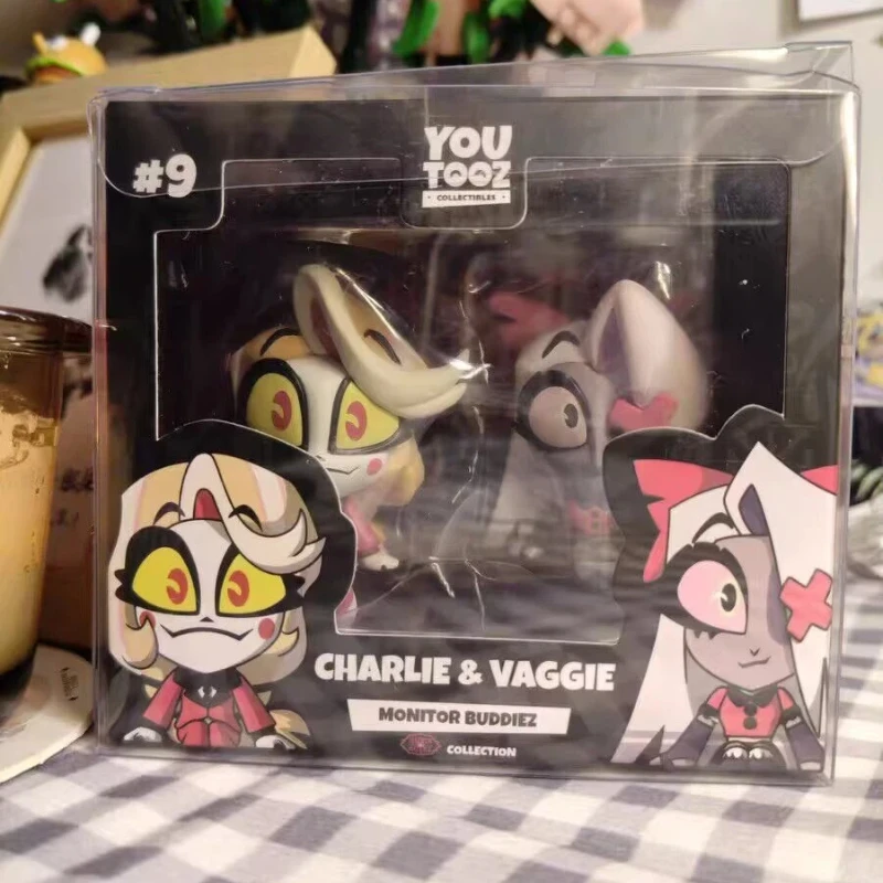 

В наличии оригинальные фигурки Hazbin Hotel Vaggie Charlie, коллекционные модели, игрушки, милая фигурка, подарок для вас