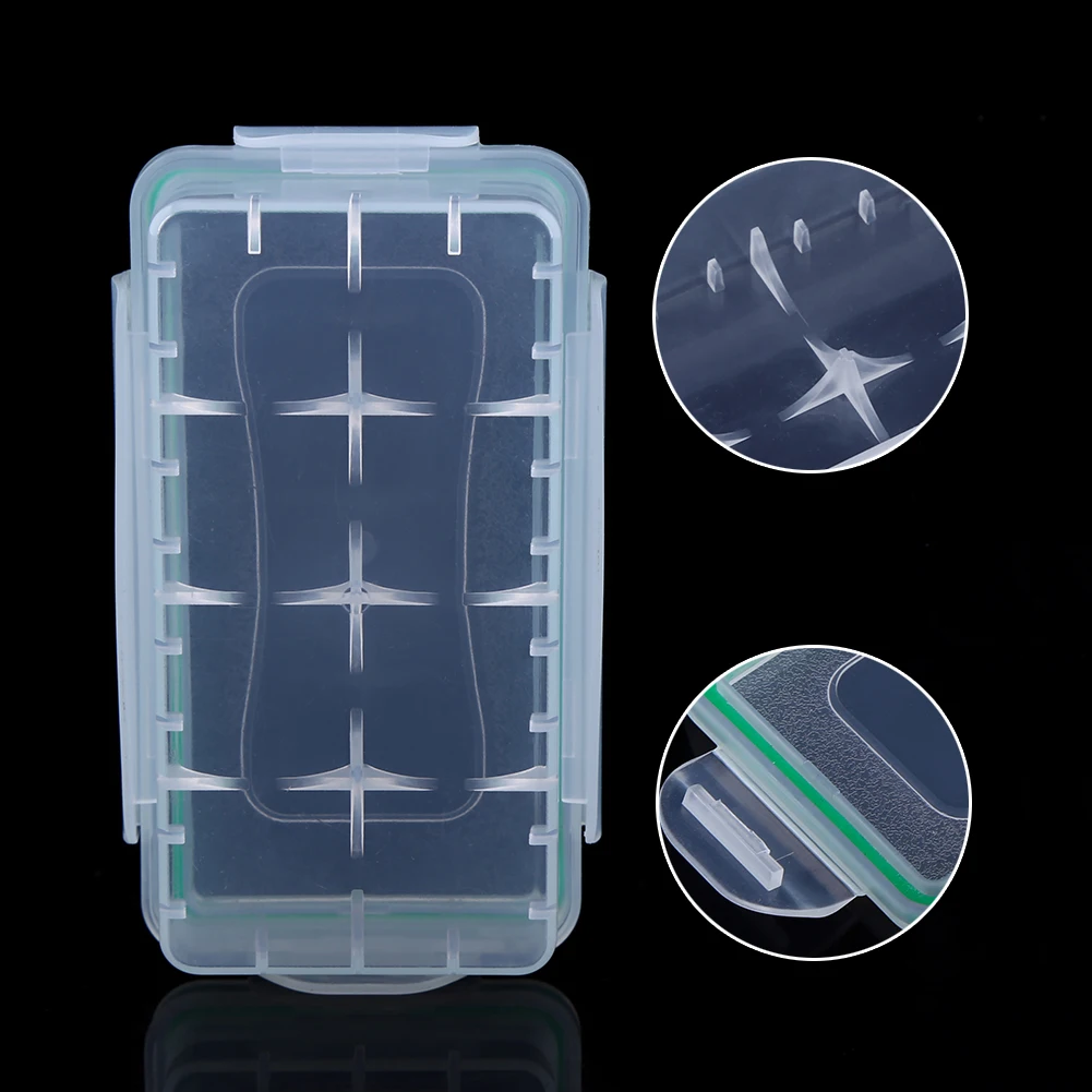 Hard WeAr resistant Plastic Case Waterproof Batteries Holder Storage Box Battery Holder Storage Box Plastic Battery Case