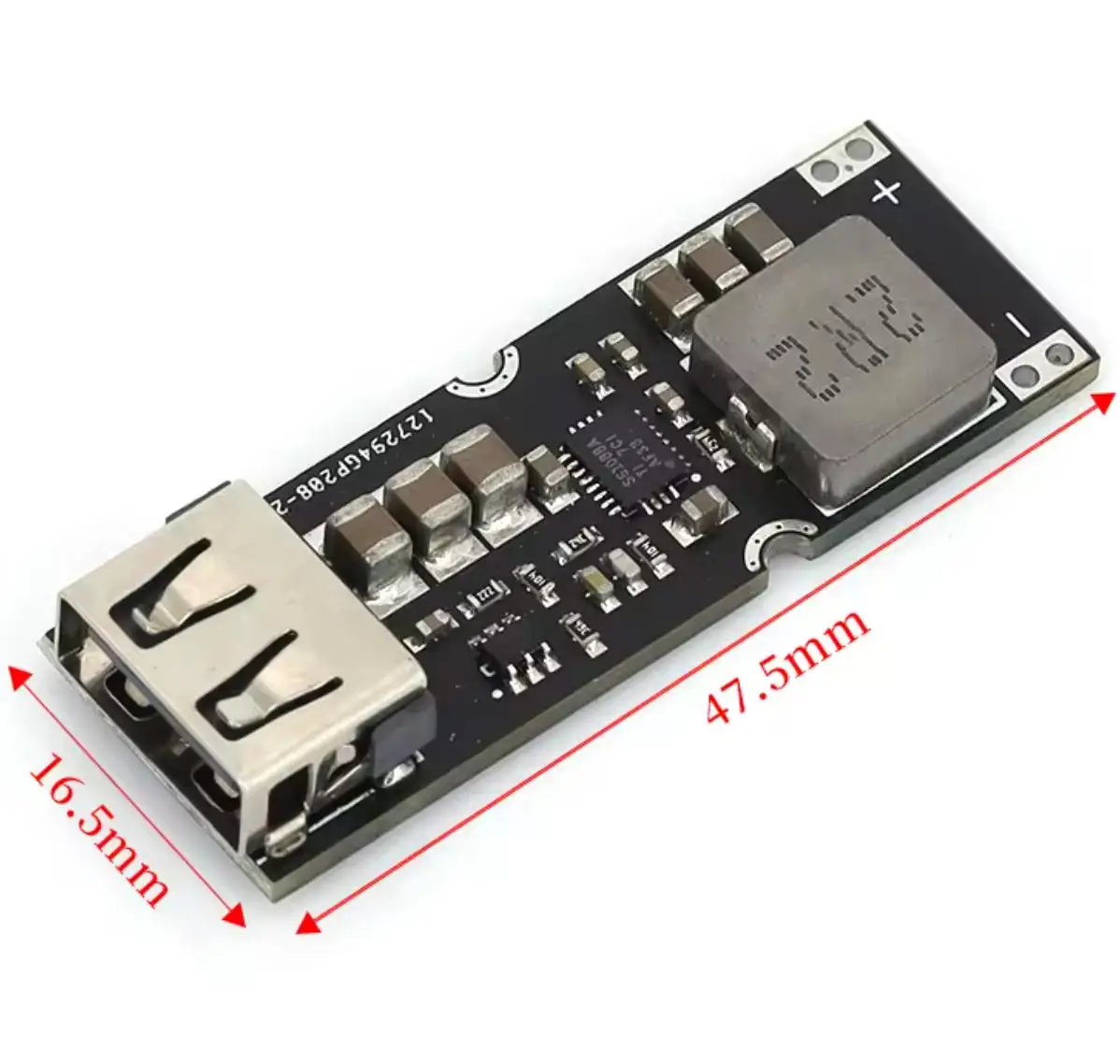 TPS61088 Boost Fast Charging Power Module 3.2V3.7V4.2V to 5V9V12V Mobile QC Fast Charging