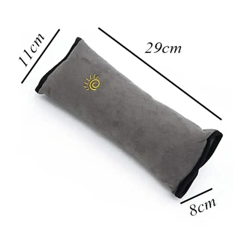 Car Seat Shoulder Pad Cover for Babies - Soft Safety Belt Sleeve Protector view 4
