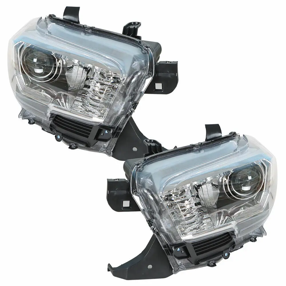 Saivis auto parst car body halogen LED headlight headlamps for  Tacoma 2016 2017 2018 2019