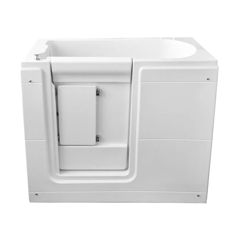 Door-opening walk-in bathtub, disabled sitting bubble-type small apartment household with door bathtub
