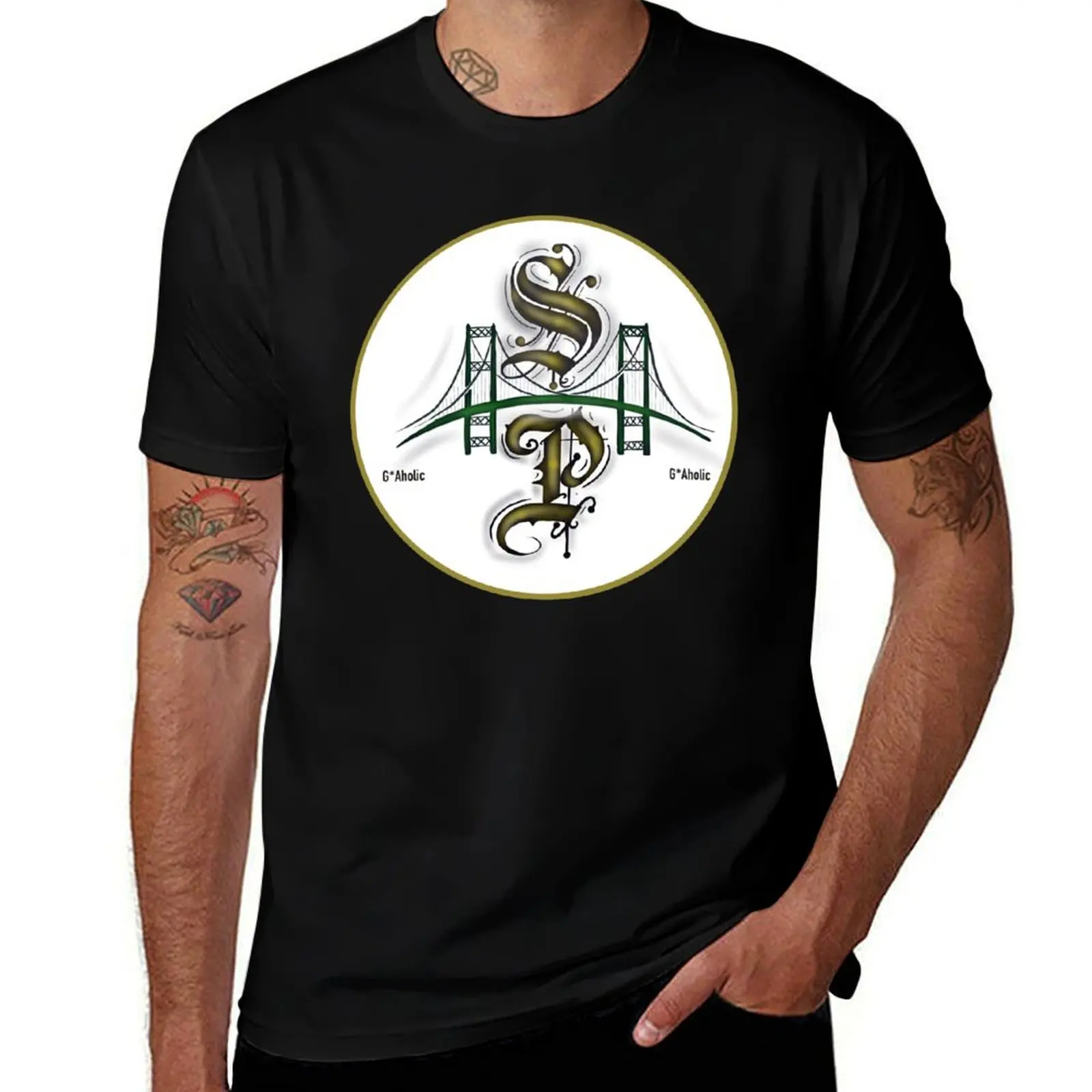 

San Pedro bridge T-Shirt t shirt for man 100 percent cotton t shirts for man pack white T-Shirt