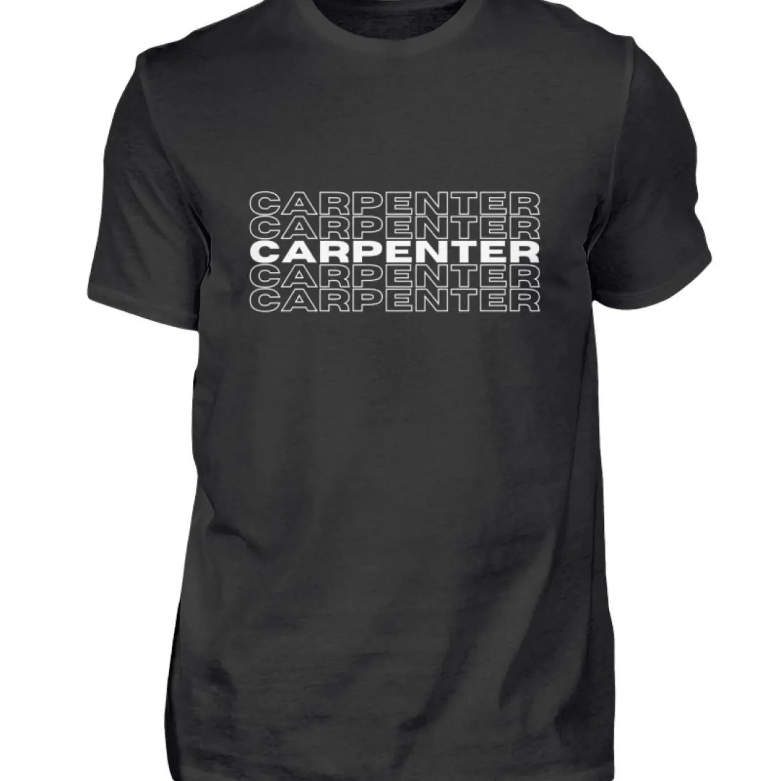 Roofer Carpenter T Shirt Craftsman Birthday Ideas Roofing Men's vintage Washed Soft Breathable fashion Casual Slightly Unisex