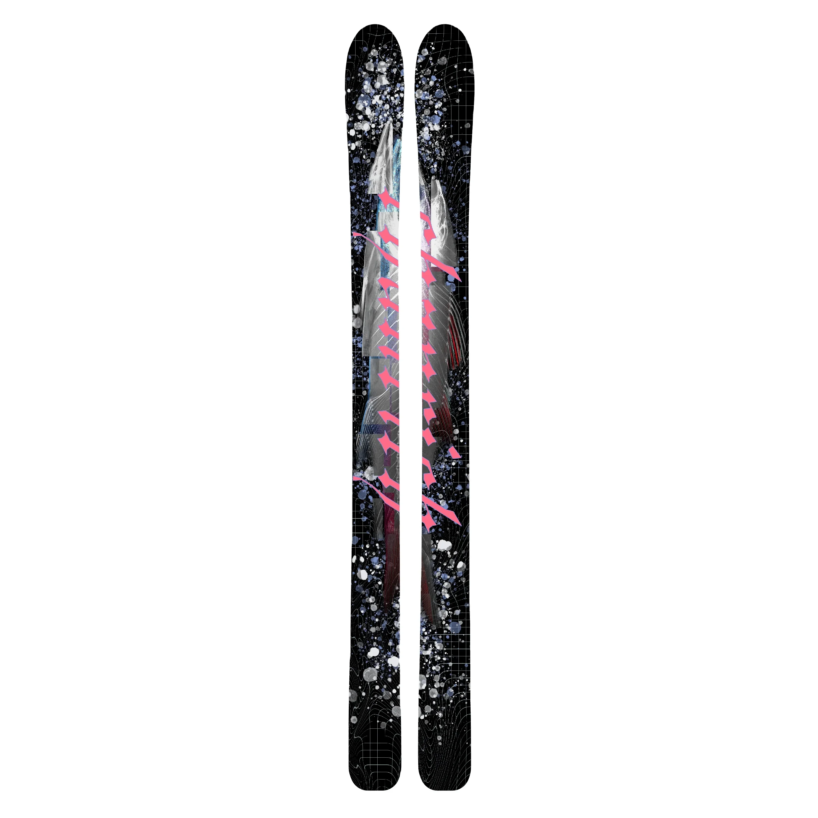 

OEM custom fiber glass free style winter outdoor mountain skis for adult cross country skiing use snowboards