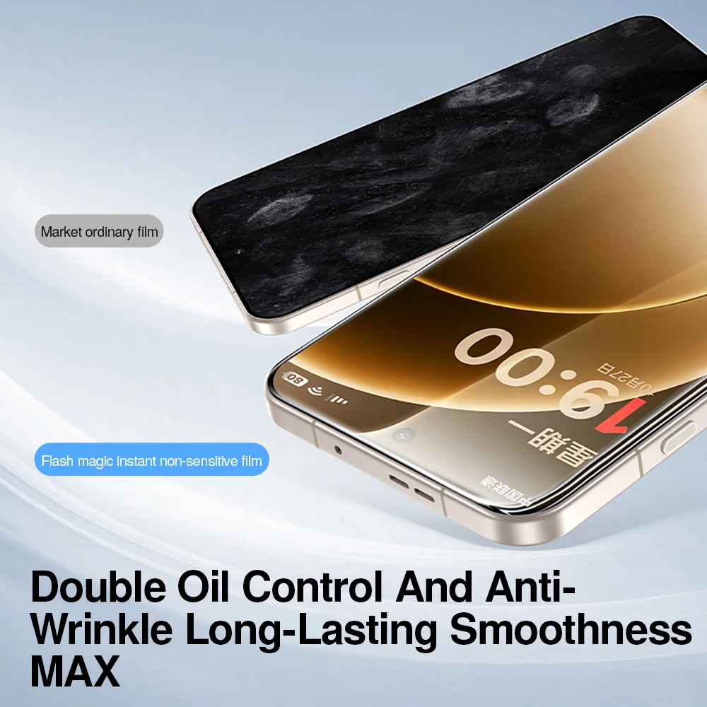 SmartDevil Folia Ochronna z Hartowanego Szkła Bezpyłowa do OnePlus 15 Ace 6 HD, Ochrona Ekranu do OnePlus Ace 5 Pro, Odporna na Odciski Palców — zdjęcie produktu 4