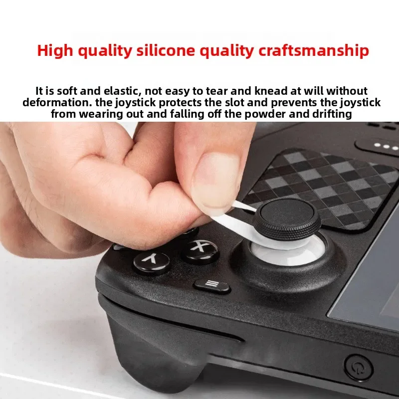

10-20 PCS High-Grade Anti-Slip Anti-Wear Silicone Joystick Rings for ASUS ROG Ally， Steam Deck & Xbox Controller