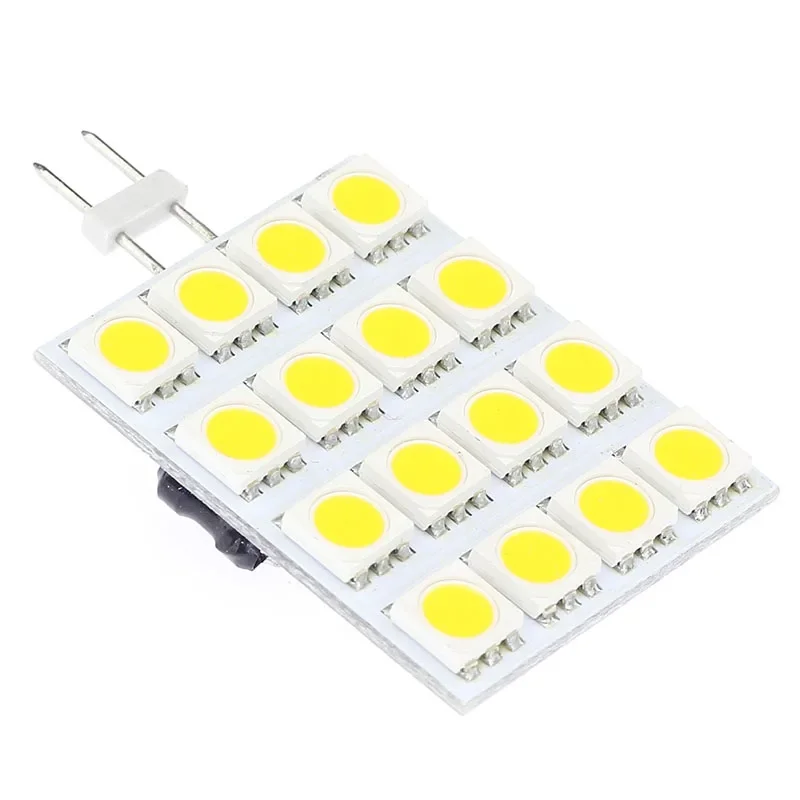 G4 LED Square 3.5W 5050SMD  AC/DC10-30V 12V 24V White / Warm White  Boats  Ships Automobiles home lighting commercial 20pcs/lot