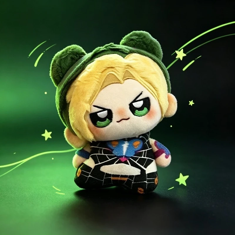 Hot JOJO Bizarre Adventure Stone Ocean Jolyne Cujoh Character 10cm Starfish-shaped Cotton Plush Toy Charm Gifts