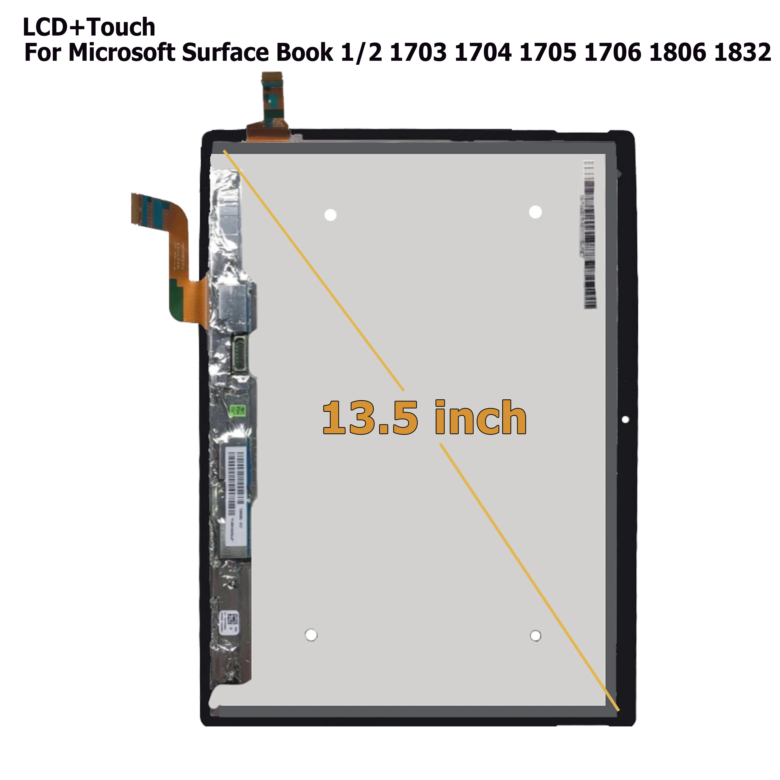 13.5'' NEW LCD For Microsoft Surface Book 1 1703 1704 1705 1706