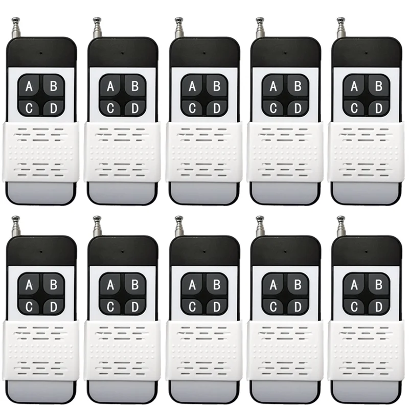 groce-4ボタンガレージドアリモコンev1527学習コードコピー機、ユニバーサルカーアラームシステム用、dc12v、ウォーターポンプm用