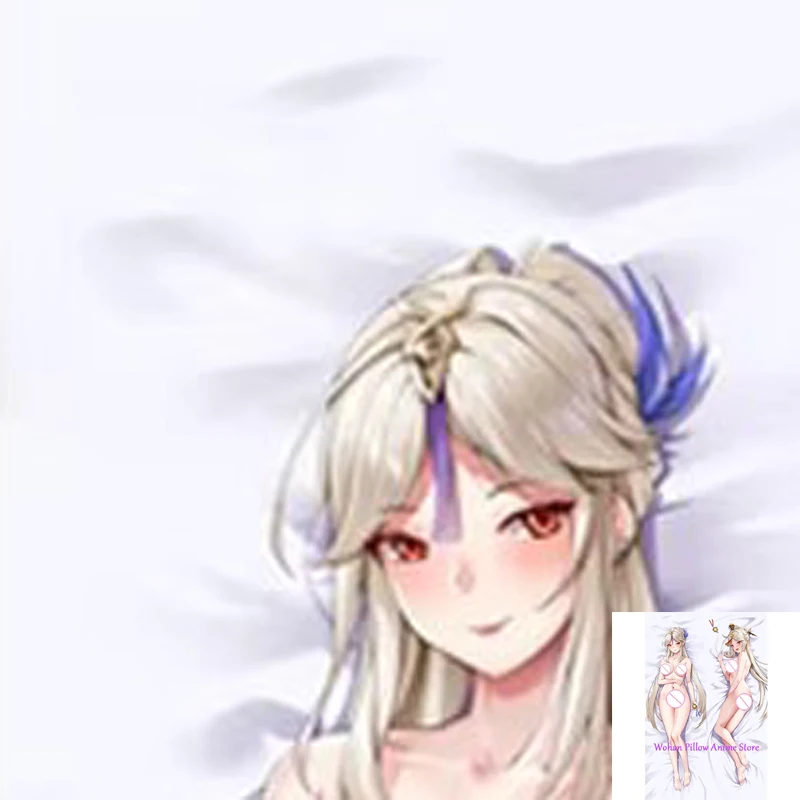 

Dakimakura Anime Pillow Cover Ningguang Double Sided Print Life-size Halloween Christmas Decoration