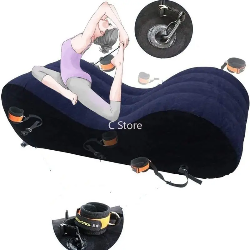 Inflatable Sex Bdsm Sofa Bed Erotic for Husband and Wife Couples Adults Love Pillow Chair Foldable Sexy Toys Furniture Sextoys