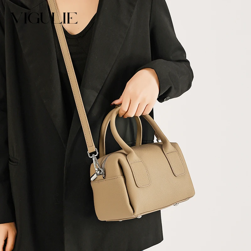 

Women Natural Cow Leather Shoulder Bag Female Fashion Luxury Designer Handbag Ladies Retro Underarm Soft Cowhide Crossbody Bags