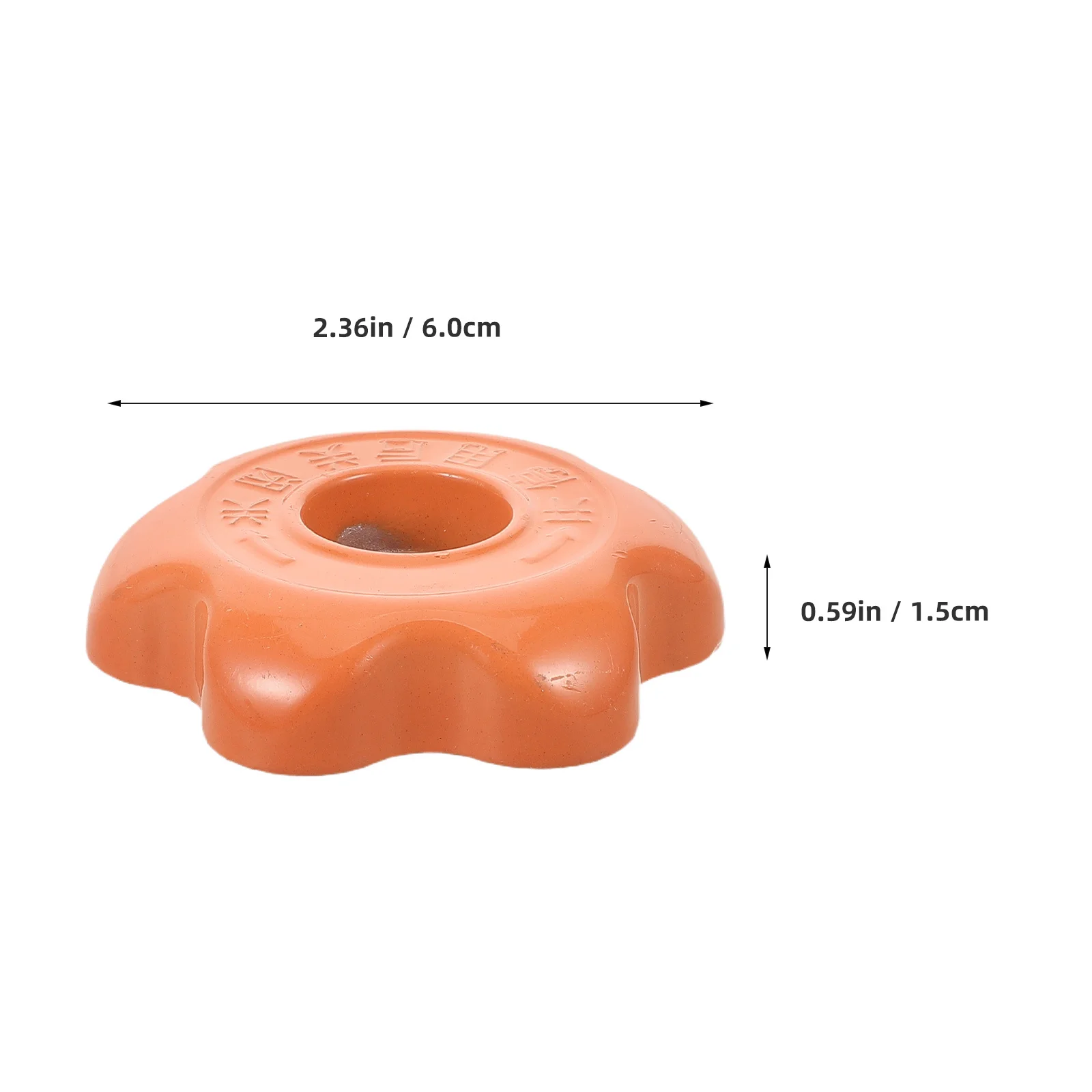 6 قطعة ملحقات اسطوانة الغاز المسال مقبض صمام عالمي لأسطوانات 15 كجم قبضة مسننة للتحكم السلس للشواء في الهواء الطلق