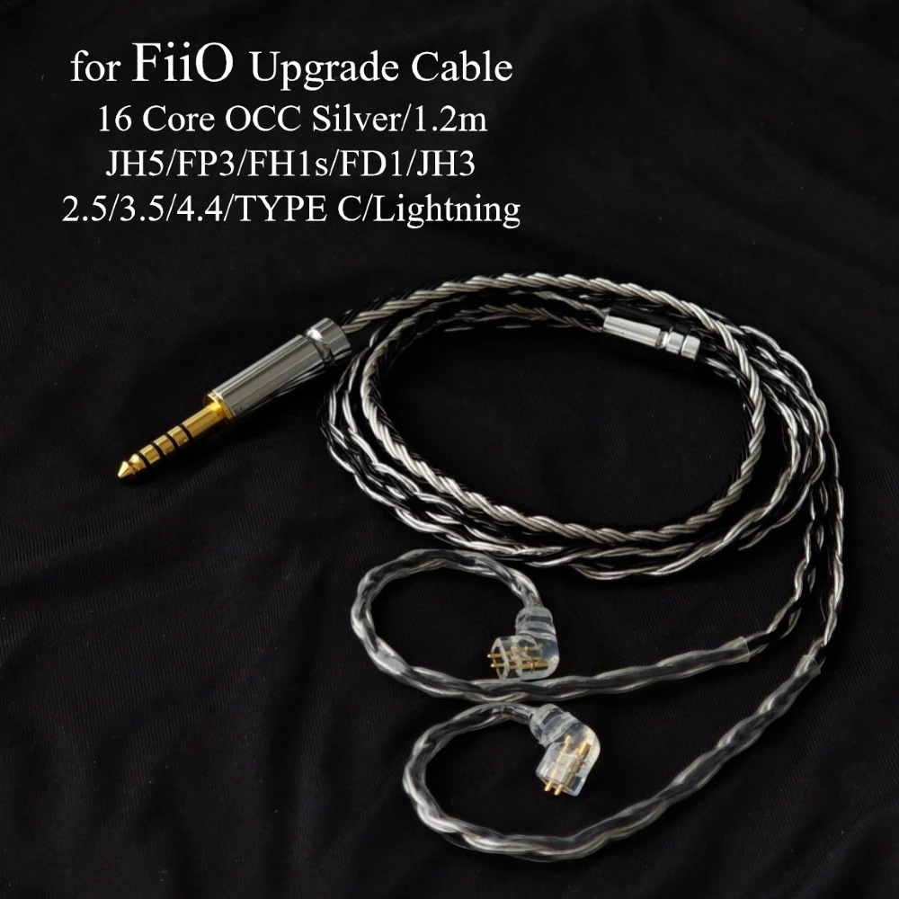 ΠΠ»Ρ JadeAudio JH5/FP3/FH1s/FD1/JH3 2,5/3,5/4,4 ΠΌΠΌ/Type-C/Lightning ΠΊΠ°Π±Π΅Π»Ρ Π΄Π»Ρ Π½Π°ΡΡΠ½ΠΈΠΊΠΎΠ² 16-ΡΠ΄Π΅ΡΠ½ΡΠΉ OCC (ΡΠ΅ΡΠ½ΡΠΉ/Π±Π΅Π»ΡΠΉ) ΠΏΡΠΎΠ²ΠΎΠ΄ ΠΎΠ±Π½ΠΎΠ²Π»Π΅Π½ΠΈΡ ΠΠ»Ρ JadeAudio JH5/FP3/FH1s/FD1/JH3 2,5/3,5/4,4 ΠΌΠΌ/Type-C/Lightning ΠΊΠ°Π±Π΅Π»Ρ Π΄Π»Ρ Π½Π°ΡΡΠ½ΠΈΠΊΠΎΠ² 16-ΡΠ΄Π΅ΡΠ½ΡΠΉ OCC (ΡΠ΅ΡΠ½ΡΠΉ/Π±Π΅Π»ΡΠΉ) ΠΏΡΠΎΠ²ΠΎΠ΄ ΠΎΠ±Π½ΠΎΠ²Π»Π΅Π½ΠΈΡ