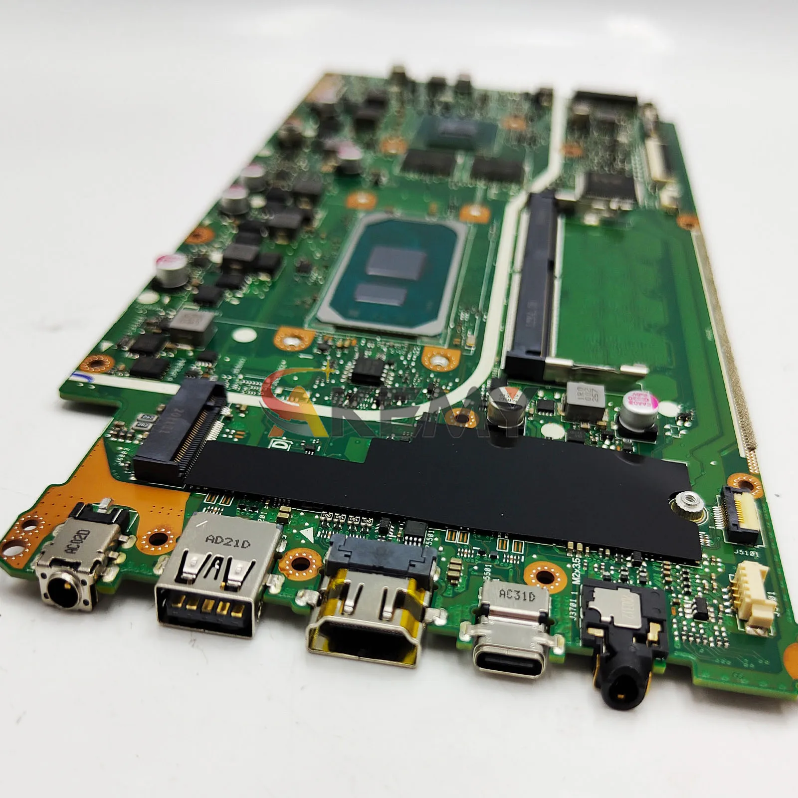 Placa-mãe para laptop X512JP, placa principal para ASUS X512JF S512J X512JP K512J V5000J X512J X512JAU A512J X512JAW com 10a geração I3 i5 i7