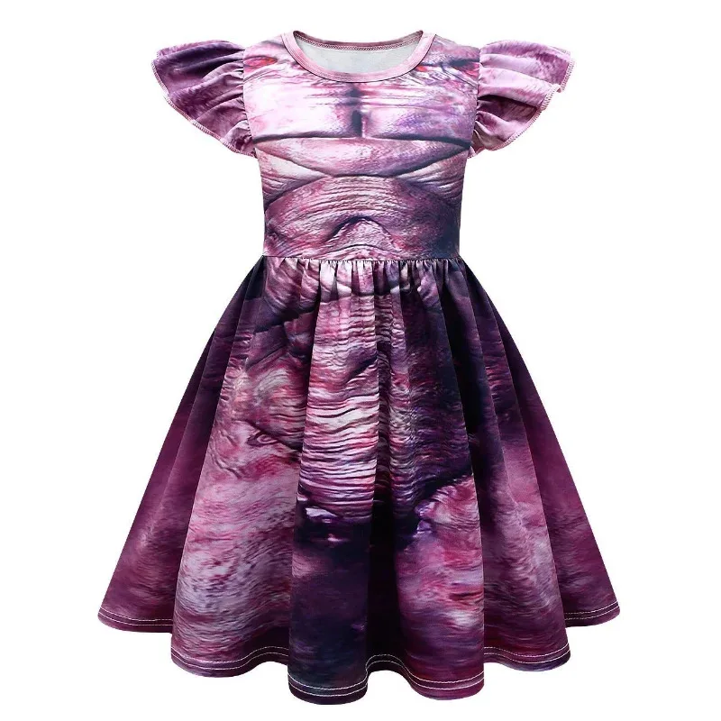 Demogorgon คอสเพลย์เครื่องแต่งกาย, ชุดฮาโลวีนสําหรับเด็กหญิงและเด็กชาย, เครื่องแต่งกายซอมบี้คนแปลกหน้า, ชุดสยองขวัญ