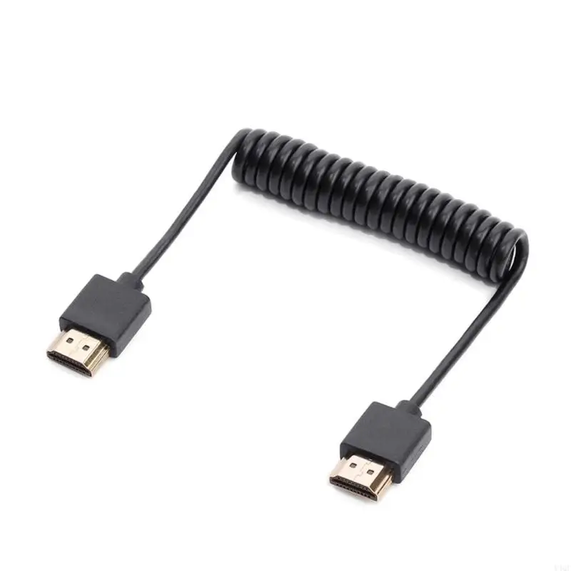 Cable delgado y compatible con Y4QF Convertidor extensión cable 2.0,18Gbps compatible con