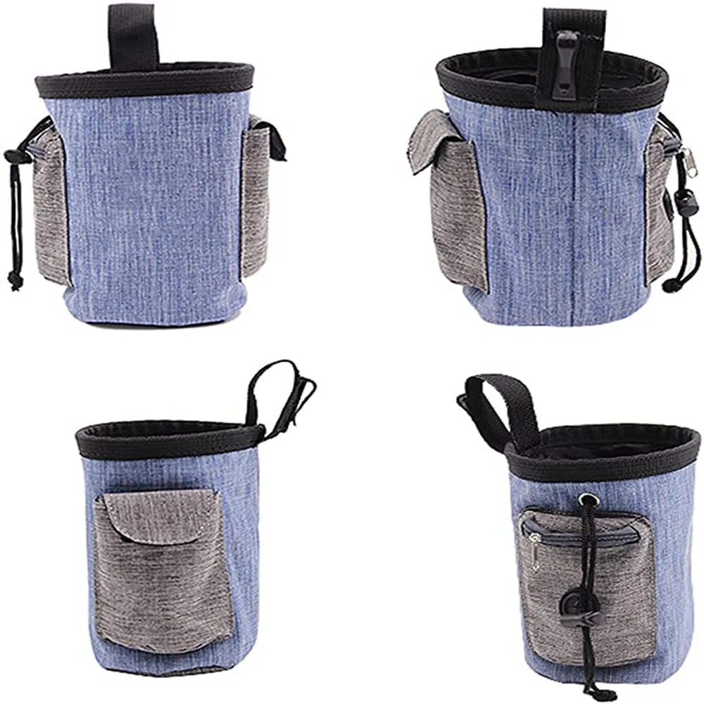 Dog Training Snack Bag Portable Outdoor Dog Treat Pouch Carries Food Poop Bag Multifunction Training Dog Helpers Pet Supplies