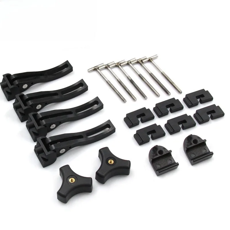 Universal Hard Tri-Fold & Quad-Fold Truck Bed Cover Kit Durable T-Bolt Nut Fastener Replacement Maintenance Accessories