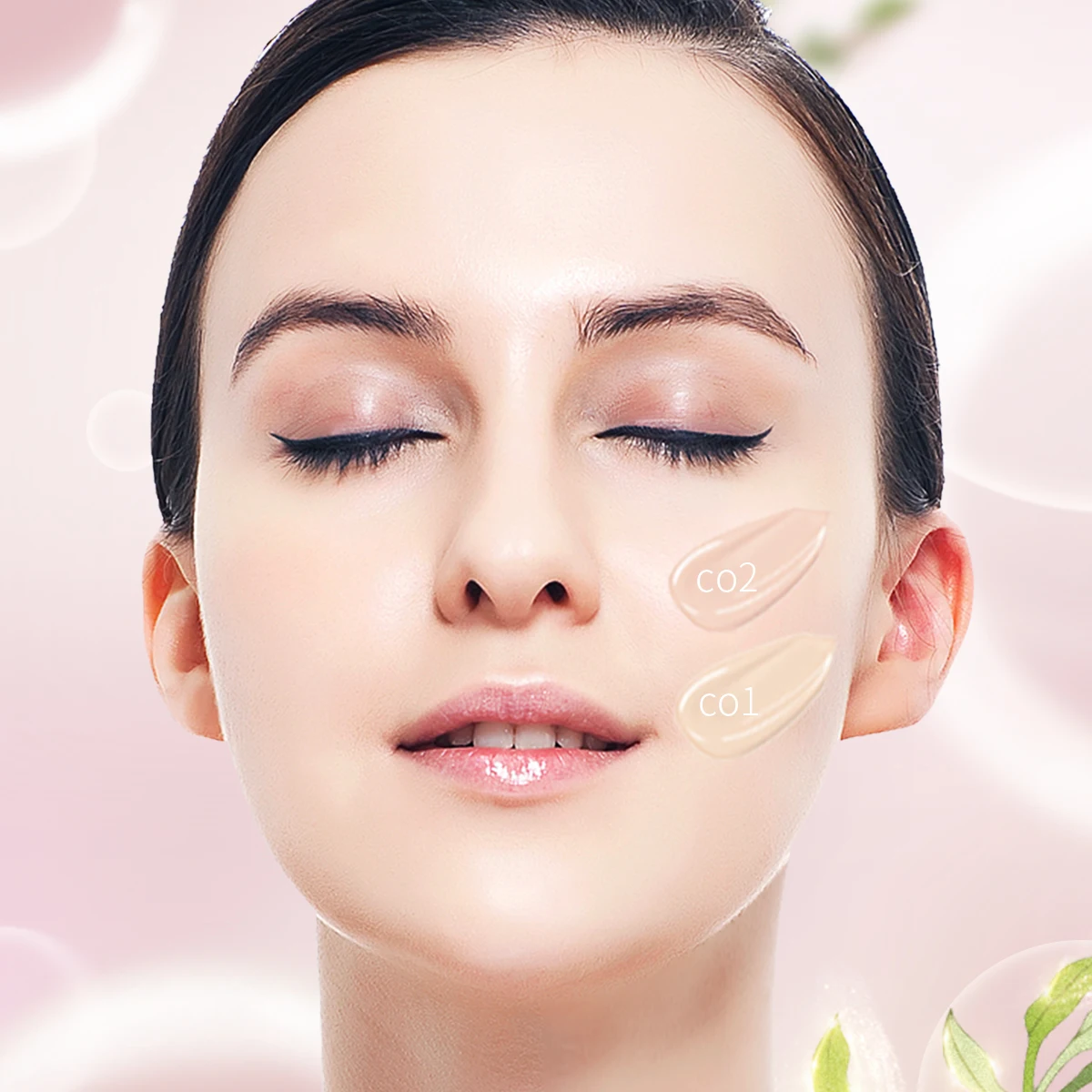 CATKIN BB CREAM AIR CUSHION FOUDNATION PEACH BLOSSOM + GET 2 FREE REFILL