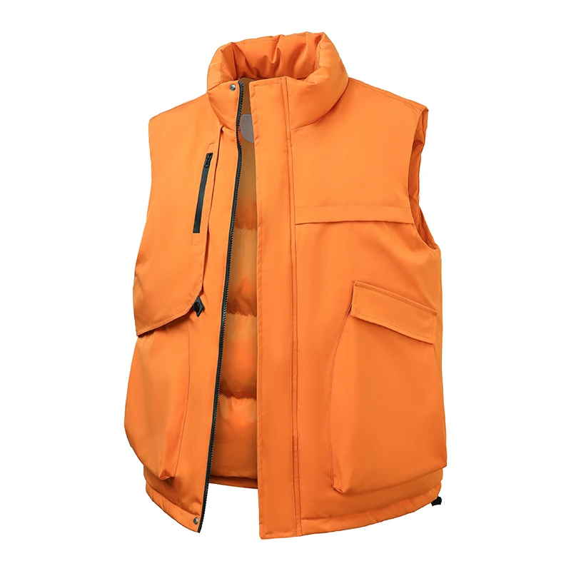 

Outdoor Hiking and Camping Windproof Breathable Fashionable Vest Winter Trend Handsome Couple Cold Proof Warm Cotton Clothes