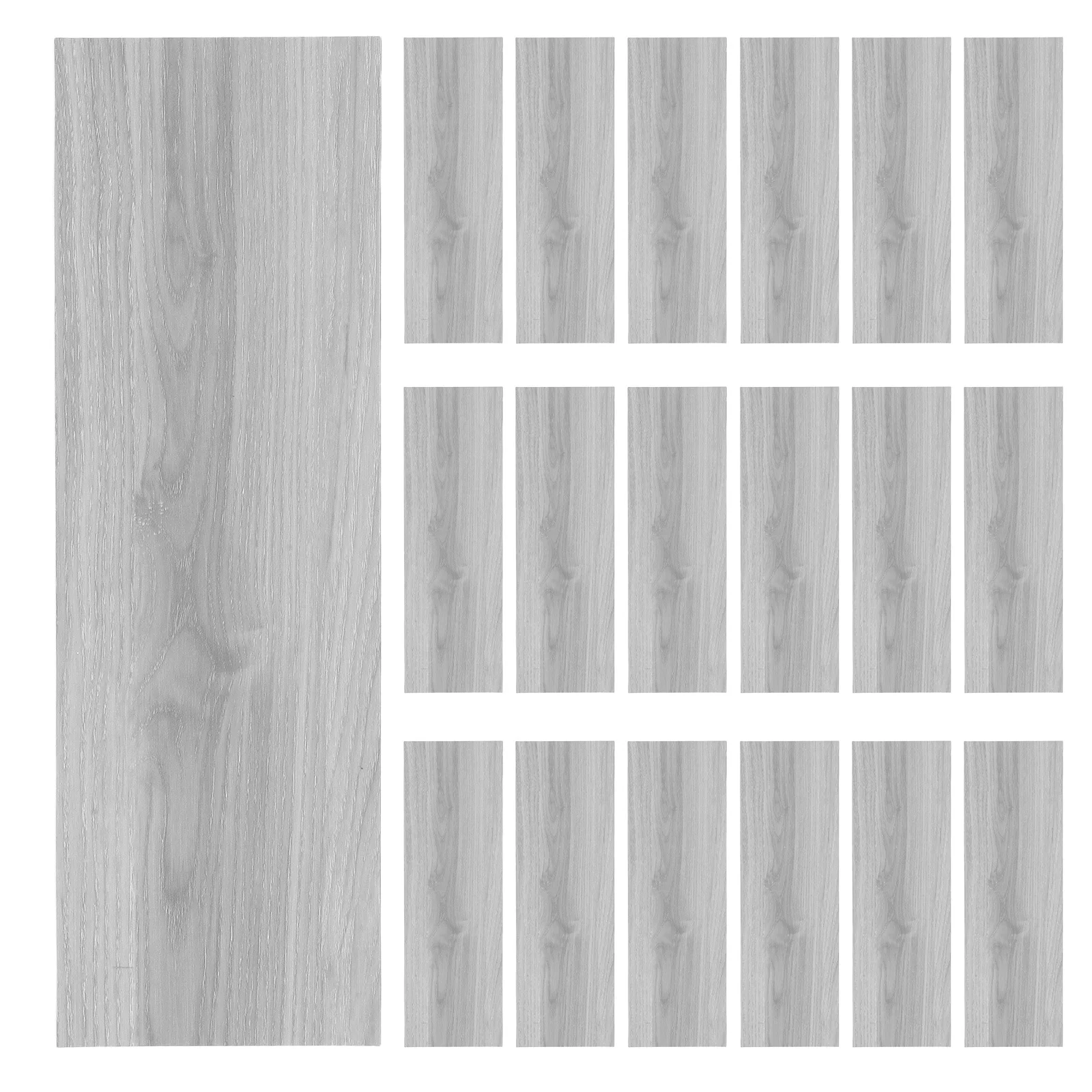 

32Pcs Realistic Wood Grain Wallpaper Peel and Stick Tile Stickers for Walls Floors Furniture 45x15cm Self-Adhesive Waterproof