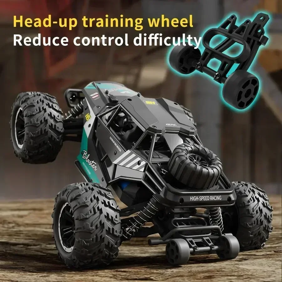 H5 Alloy Remote Control Car High Speed RC Professional Car Toy Adult 4DRC Off-road Racing Climbing Child Boy Birthday Gift