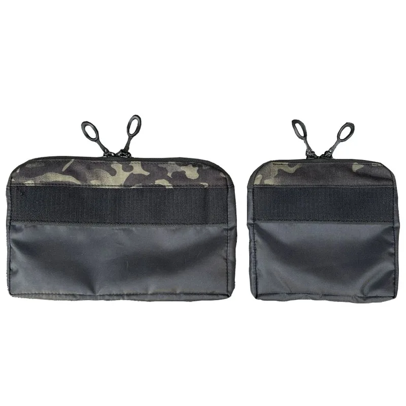 Chaleco deportivo al aire libre, bolsa con Panel frontal, insertar Samll/medio bolsillo, bolsa con cremallera integrada