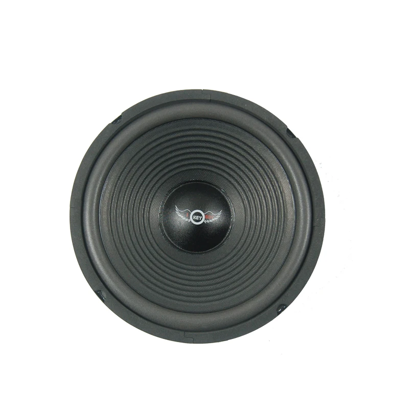 10 Inch 8Ohm Bass Speaker 255MM Threaded Paper Cone Bubble Side Foam Edge Square Dance KTV Home Loudspeaker Subwoofer