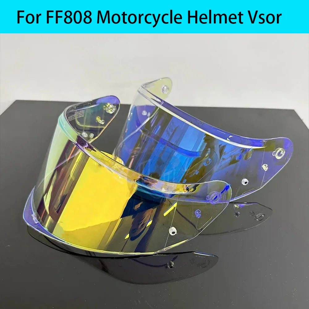 

For LS2 FF808 Helmet Visr Motorcycle Helmet Lens Anti-UV PC Visor Lens