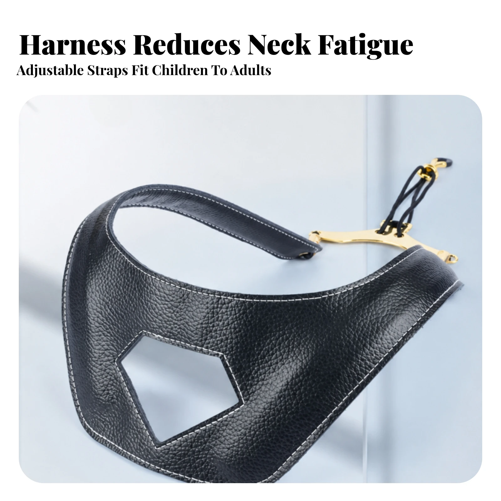 Double-Shoulder Saxophone Harness Strap Comfortable Two-shoulderShoulder Saxophone Harness Secure Even Weight Distribution