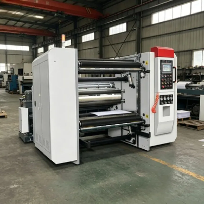 PLC-Controlled High-Speed Slitting Machine for Adhesive Tape/Label Rolls