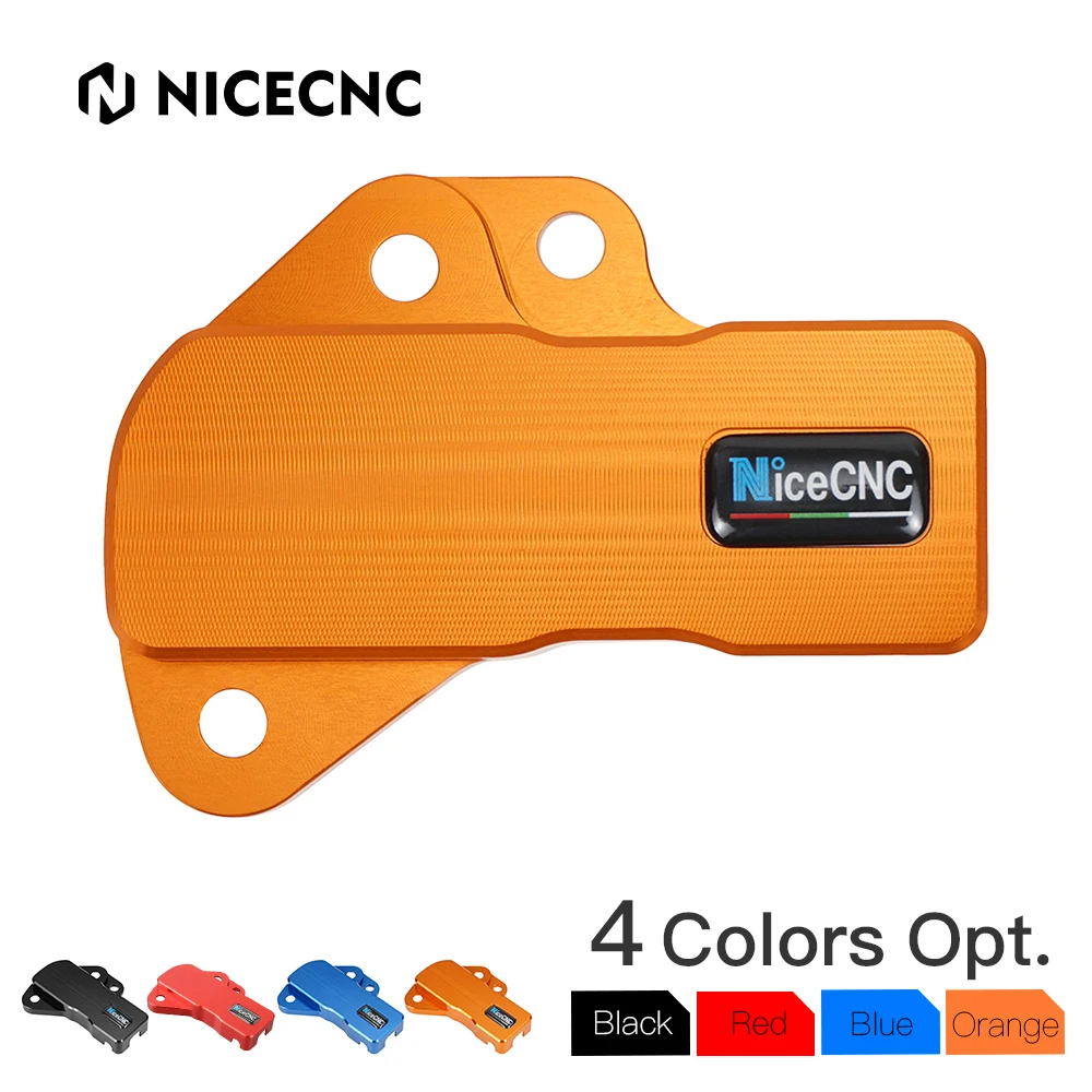 

NICECNC Motocross TPS Sensor Guard Cover Protector For KTM EXC XCW EXC250 EXC300 TPI SIX Days 2018-2022 XCW150 Aluminum Orange