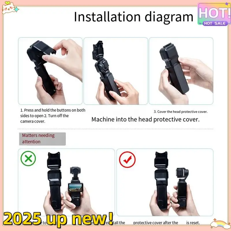 

Stylish-STARTRC For DJI Osmo Pocket 3 Camera Lens Sun Hood Sunshade Sun Shade Sunhood And Gimbal Protective Cover Guard
